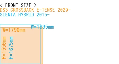 #DS3 CROSSBACK E-TENSE 2020- + SIENTA HYBRID 2015-